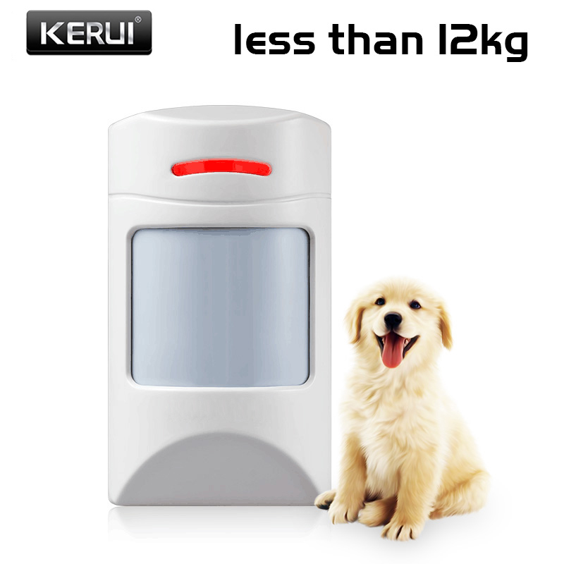 Pet Immune Pir Sensor - KERUI 무선 애완 동물 친화적 인