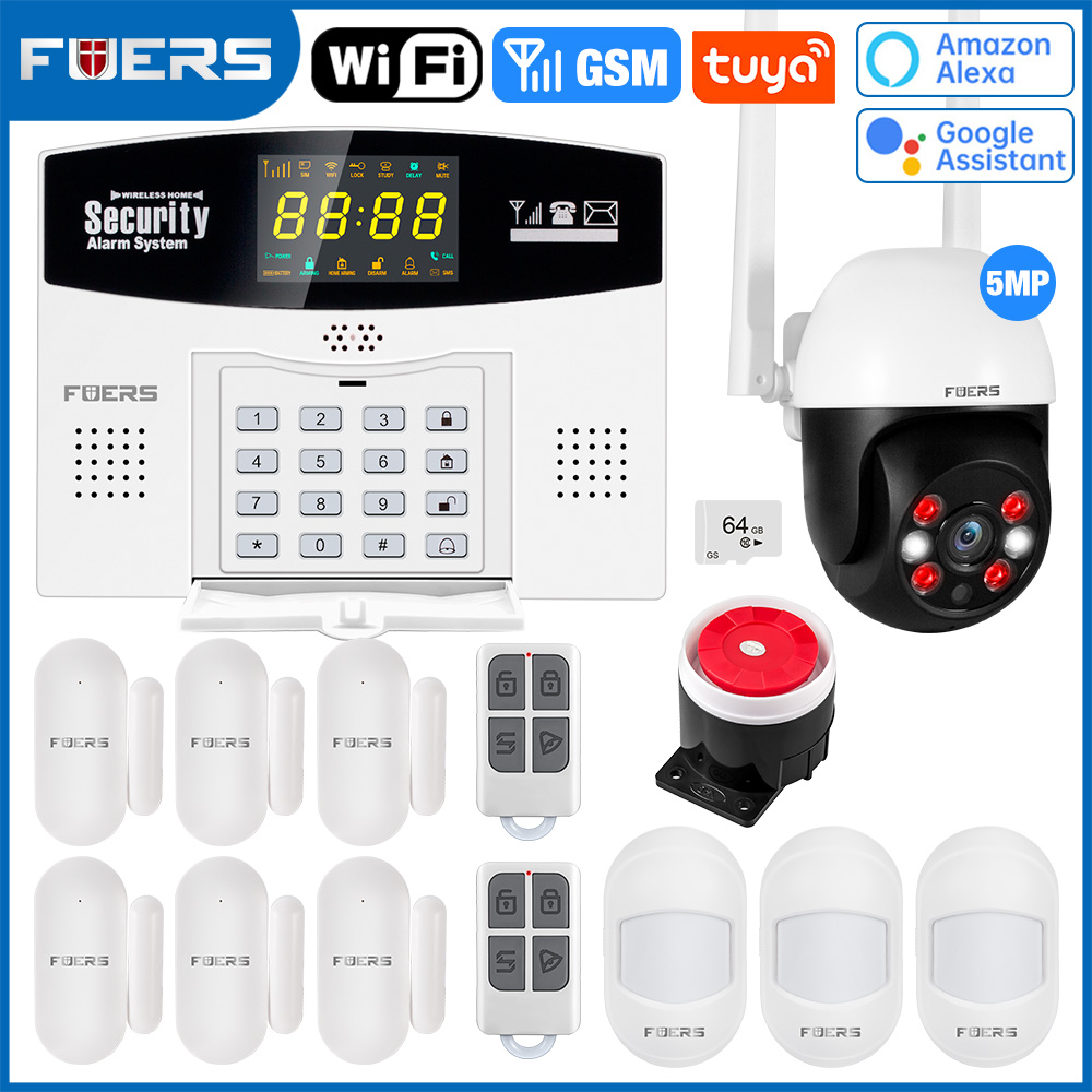 Home Security Number - Fuers Tuya 스마트 경보 시스템 키트
