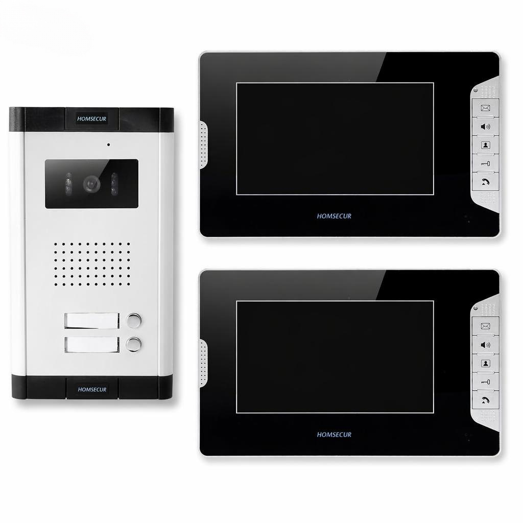 Home Security And Camera System - 4선식 2가족용 비디오 도어폰 인터콤 시스템