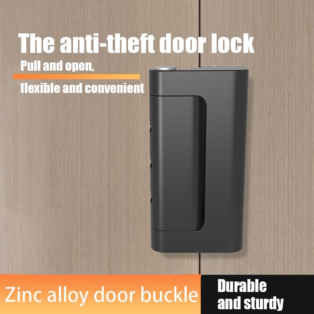 Home Security Locks For Doors - 1pc 아연 합금 도난 방지 도어