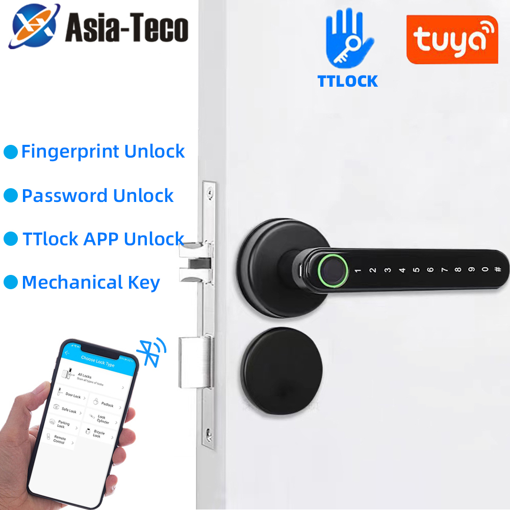 Home Security Locks For Doors - TTLock 스마트 블루투스 지문 잠금 장치