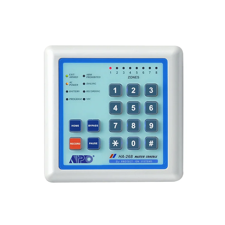Home Security Number - 8존 홈 보안 경보 제어판 스마트