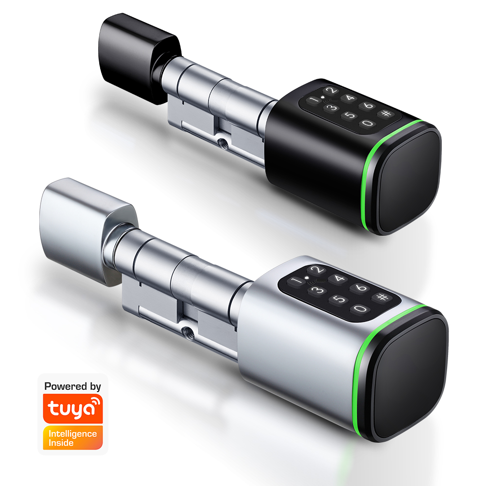 Home Security Group - 스마트 실린더 잠금 장치 Tuya 60-90mm
