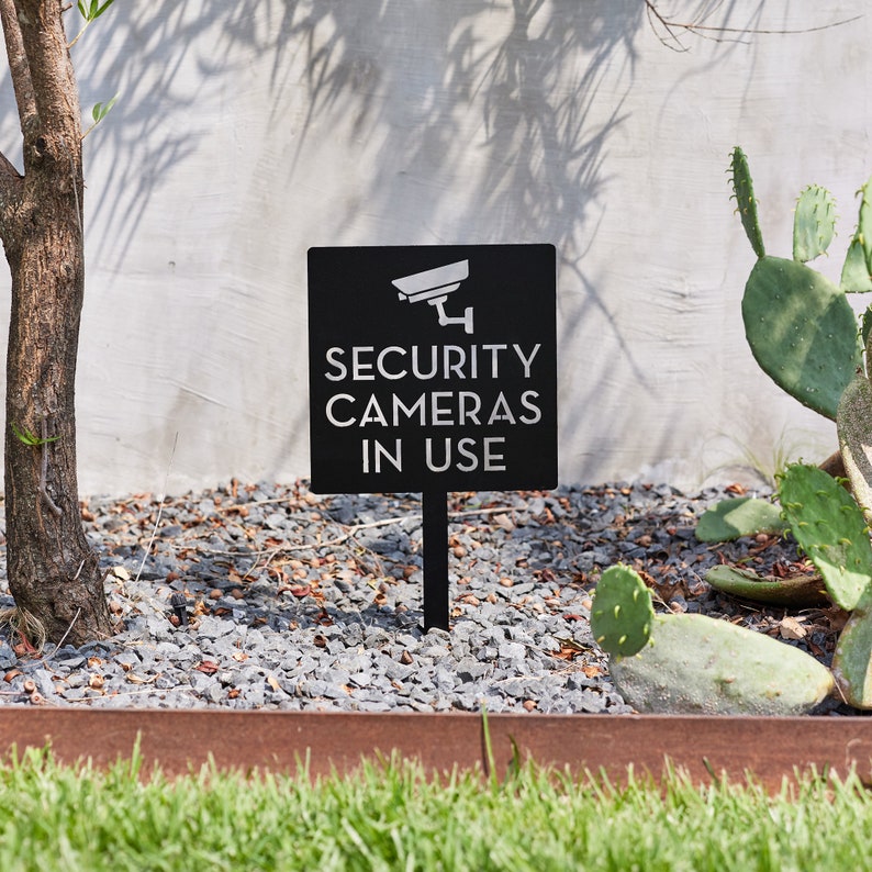 보안 카메라 경고 표지판 - 가정 및 사업장 감시 억제 - Home Security Number 리뷰 및 가격