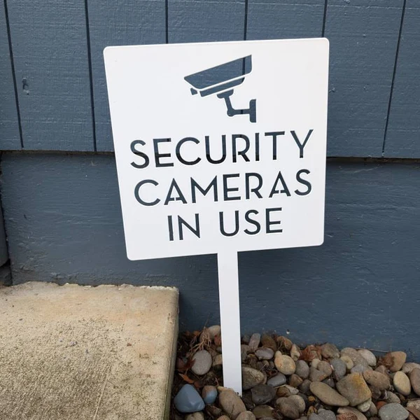 보안 카메라 경고 표지판 - 가정 및 사업장 감시 억제 - Home Security Number 리뷰 및 가격