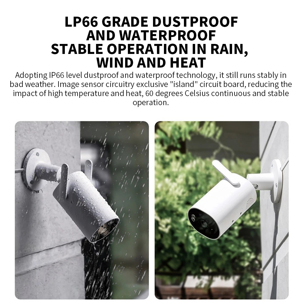 샤오미 야외 카메라 AW300 IP66 2K IP66  - Xiaomi Home Security Camera 2K 리뷰 및 가격
