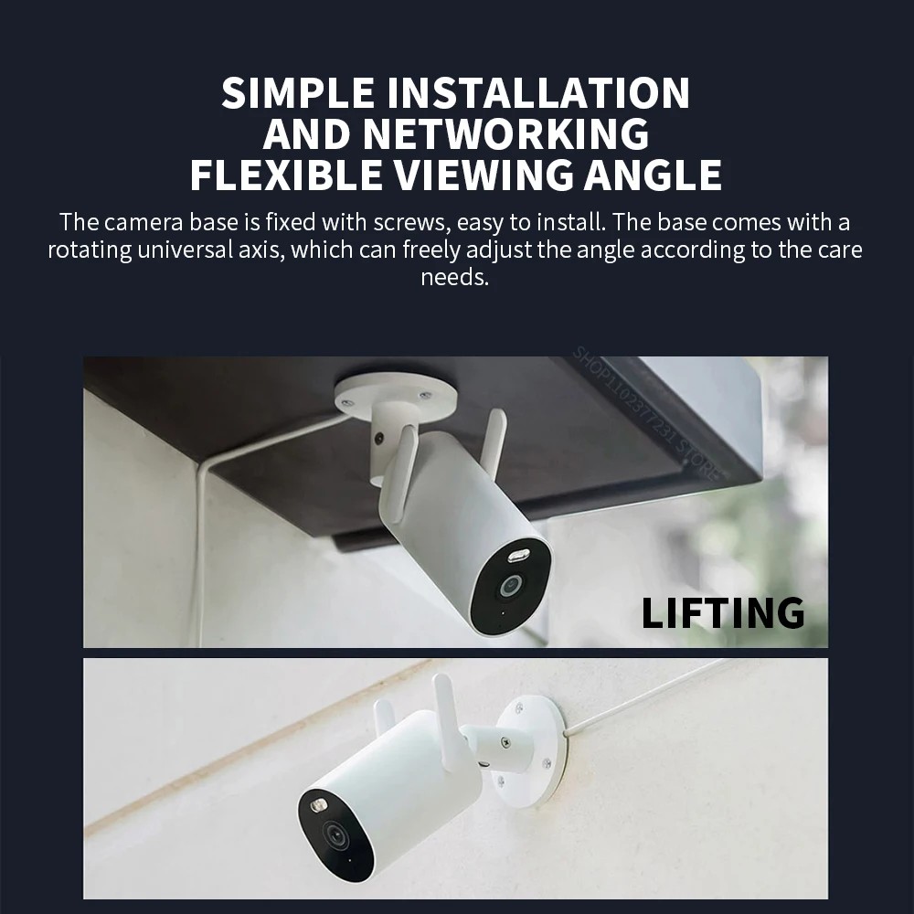 샤오미 야외 카메라 AW300 IP66 2K IP66  - Xiaomi Home Security Camera 2K 리뷰 및 가격
