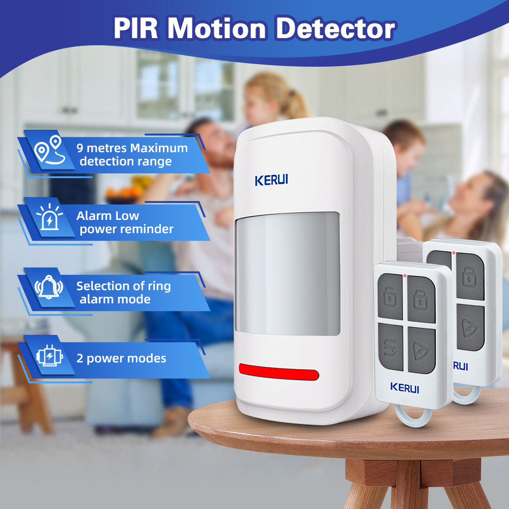 KERUI 433MHz 적외선 모션 센서 감지기 알람/ - Pet Immune Pir Sensor 리뷰 및 가격