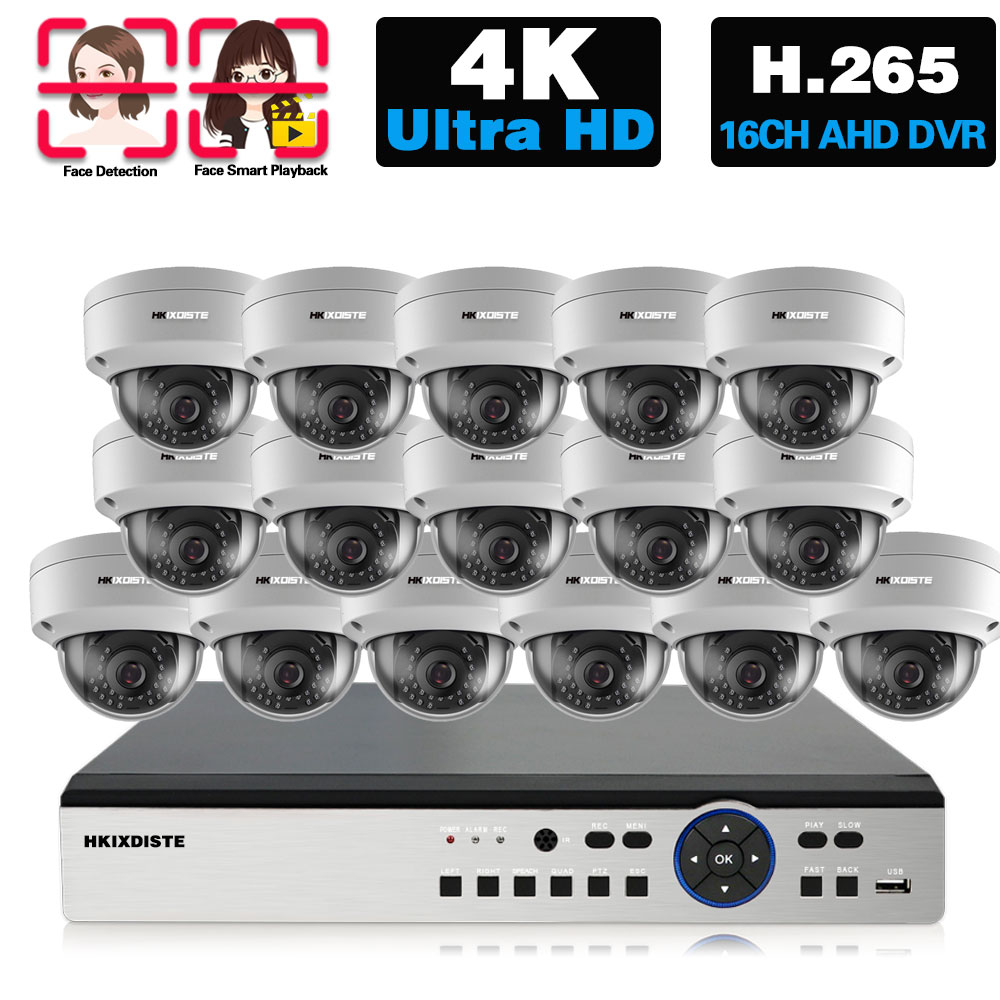 4K 울트라 HD AHD 카메라 비디오 감시 키트 8M - Home Security And Camera System 리뷰 및 가격