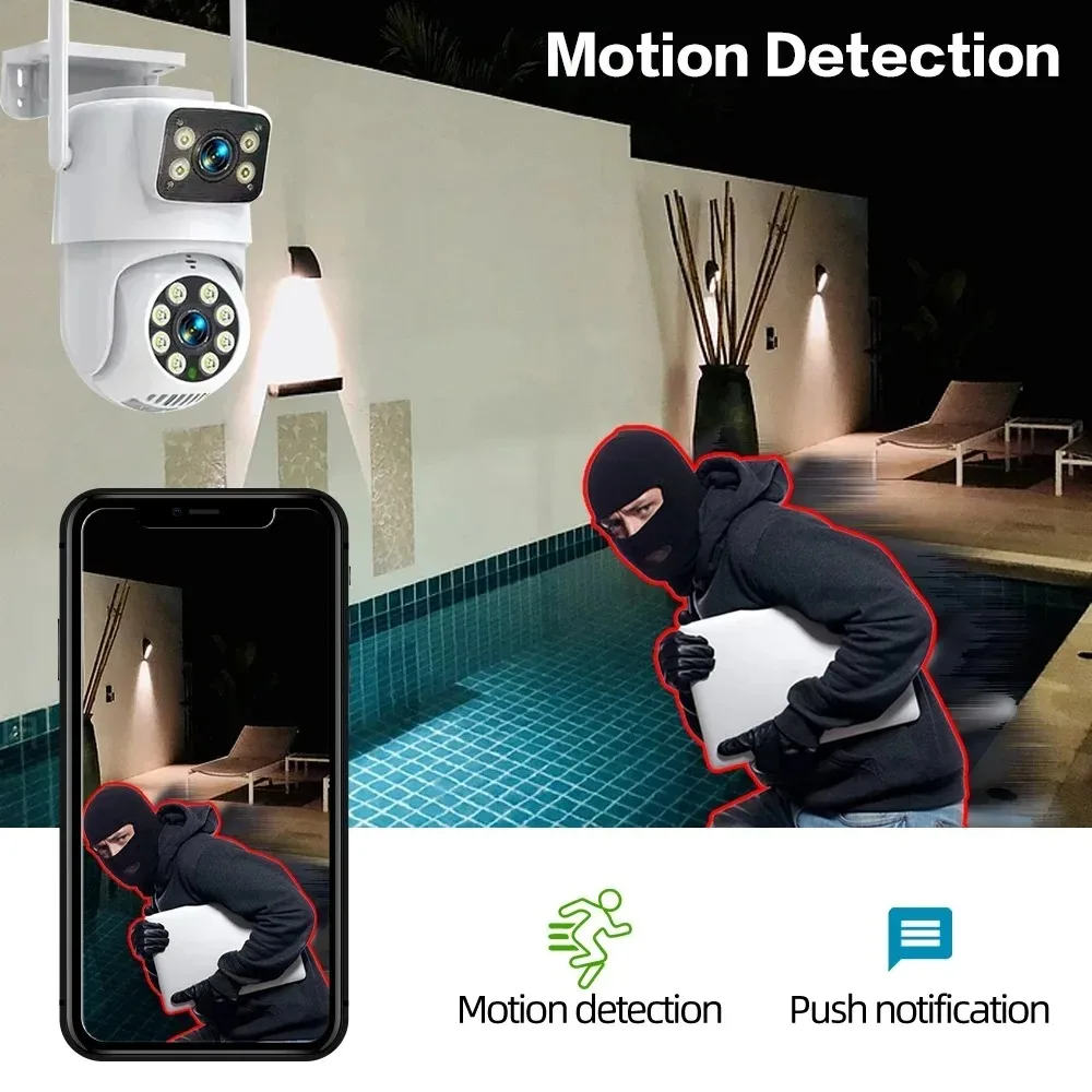 10채널 CCTV 보안 4K 듀얼 렌즈 PTZ 카메라  - Home Security And Camera System 리뷰 및 가격