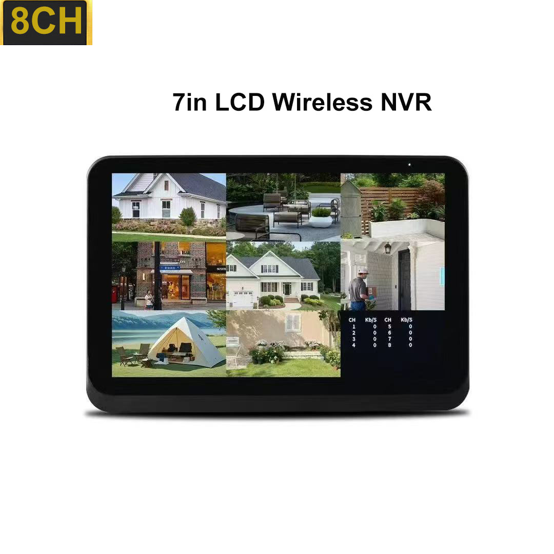 Uzoom 8CH NVR 무선 보안 시스템(7인치 화면 - Home Security Video Systems 리뷰 및 가격