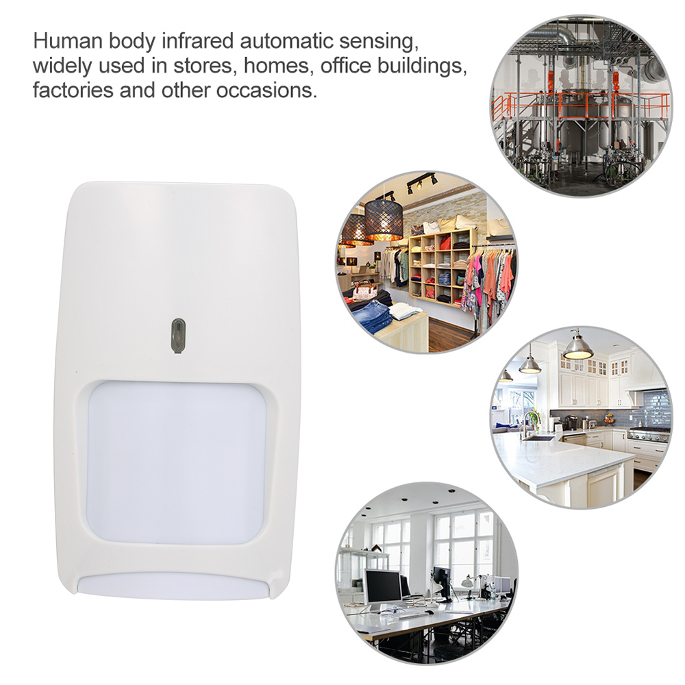 유선 듀얼 테크 적외선 모션 마이크로파 감지기, 벽걸이 - Pet Immune Pir Sensor 리뷰 및 가격