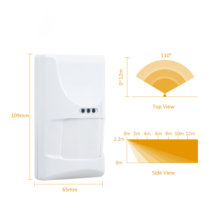 1/3개 유선 실내 PIR 마이크로파 동작 감지기 이중 - Pet Immune Pir Sensor 리뷰 및 가격