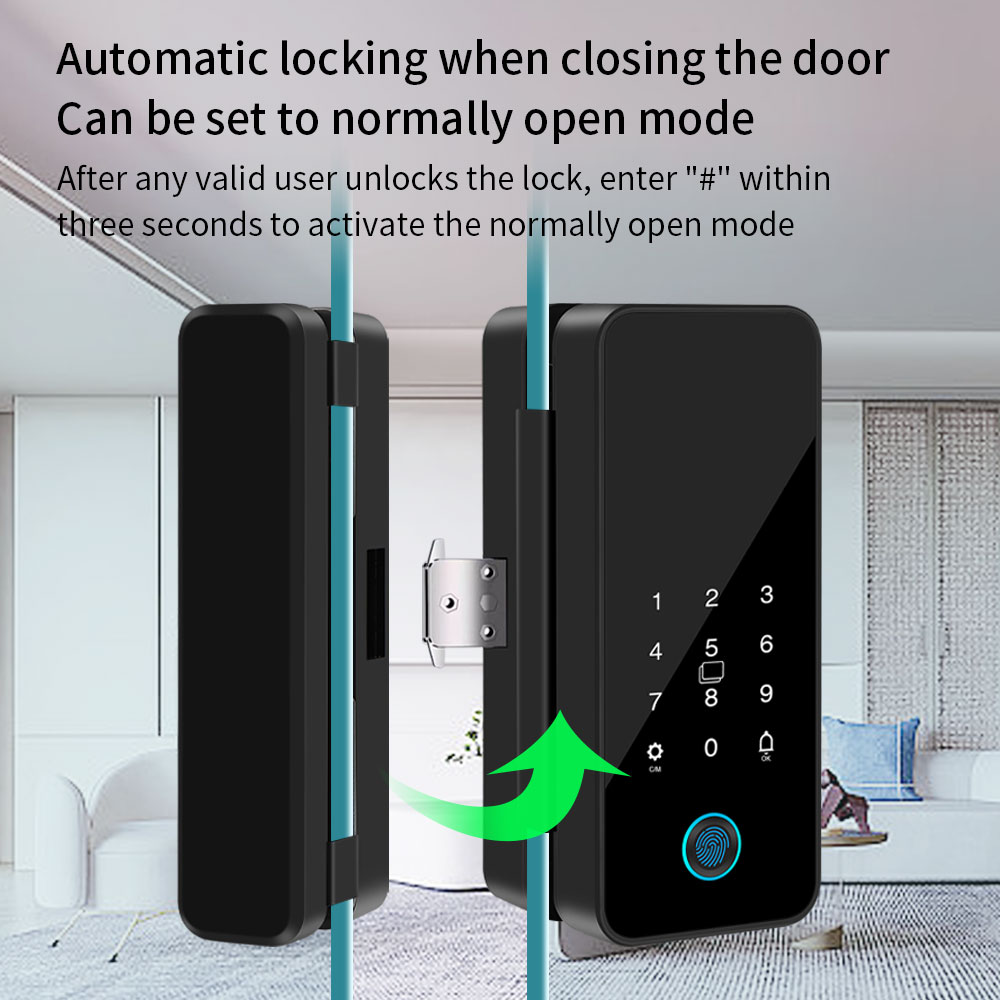 Tuya 스마트 라이프 블루투스 유리 도어 잠금 장치  - Home Security Tapo 리뷰 및 가격