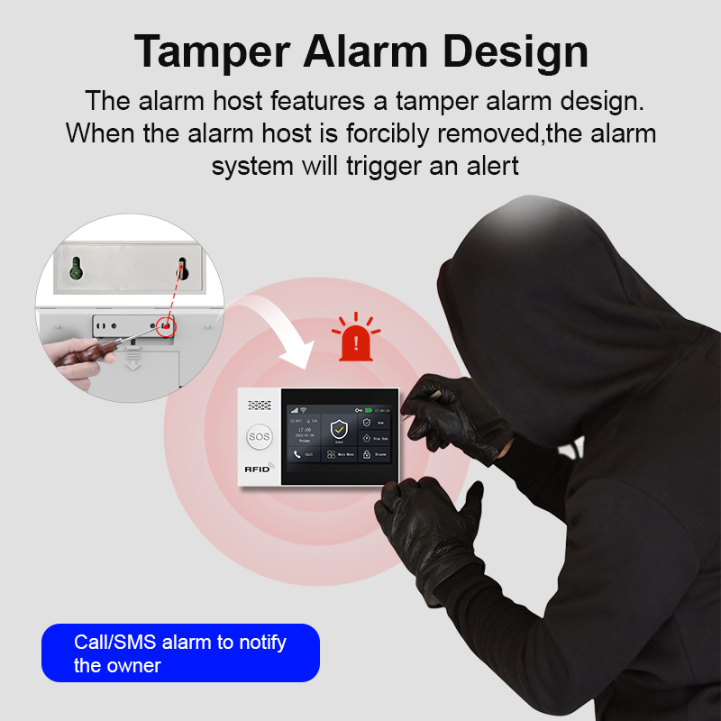 PGST 2G GSM WiFi 알람 시스템 키트 무선  - Home Security Technician 리뷰 및 가격