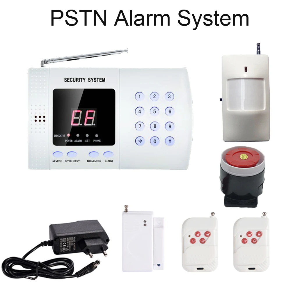 전화 보안 시스템 홈 알람 무선 433Mhz PSTN  - Home Security Number 리뷰 및 가격