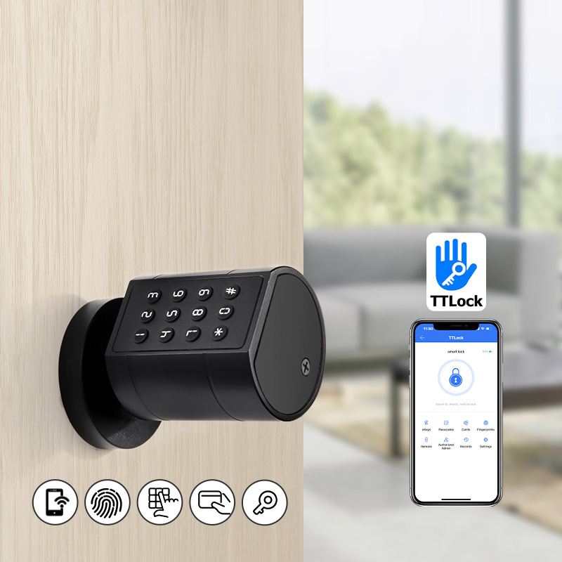 스마트 유로 원통형 도어락 ttlock 앱 키리스 보안 - Home Security Group 리뷰 및 가격