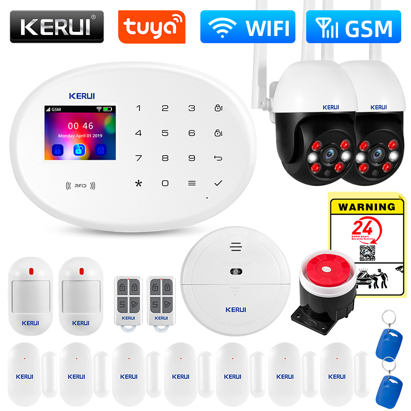 KERUI W202 와이파이 GSM 경보 시스템 키트, - Home Security Technician 리뷰 및 가격
