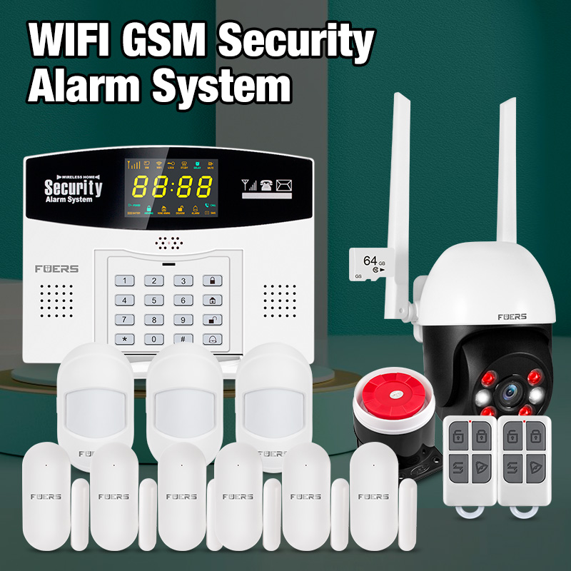 Fuers Tuya 스마트 경보 시스템 키트 WIFI  - Home Security Number 리뷰 및 가격