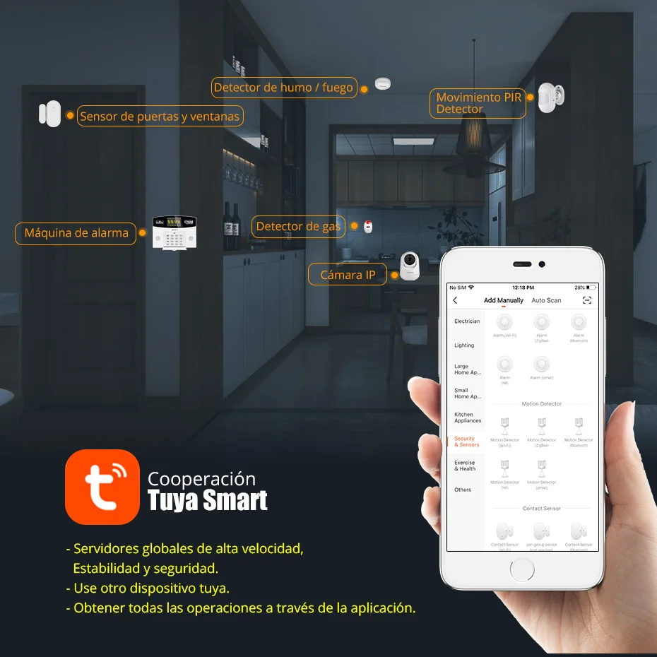 Fuers Tuya 스마트 경보 시스템 키트 WIFI  - Home Security Number 리뷰 및 가격