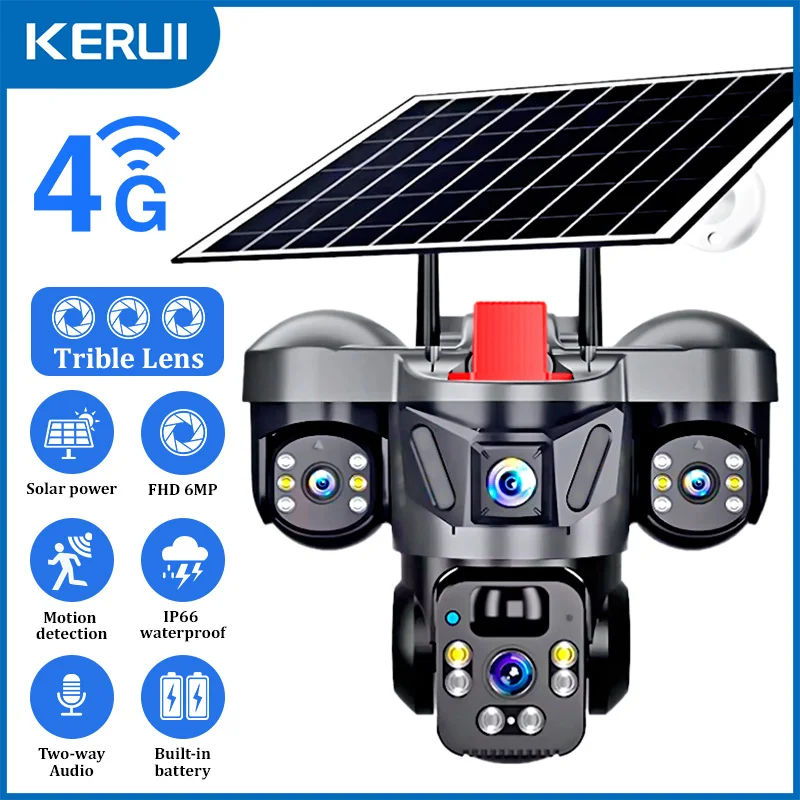 KERUI V380 Pro 야외 PTZ 6MP WIFI - Home Security Group 리뷰 및 가격