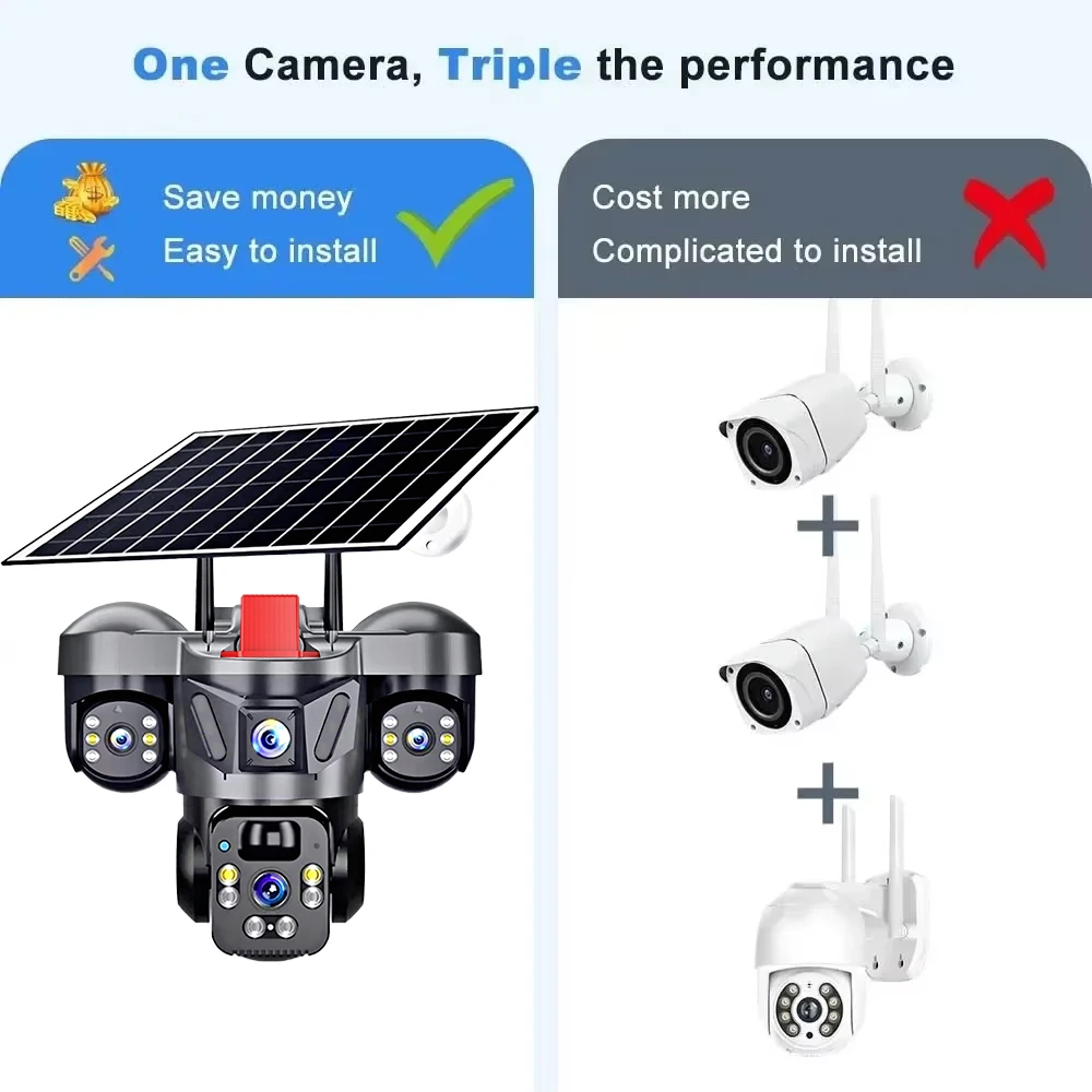KERUI V380 Pro 야외 PTZ 6MP WIFI - Home Security Group 리뷰 및 가격