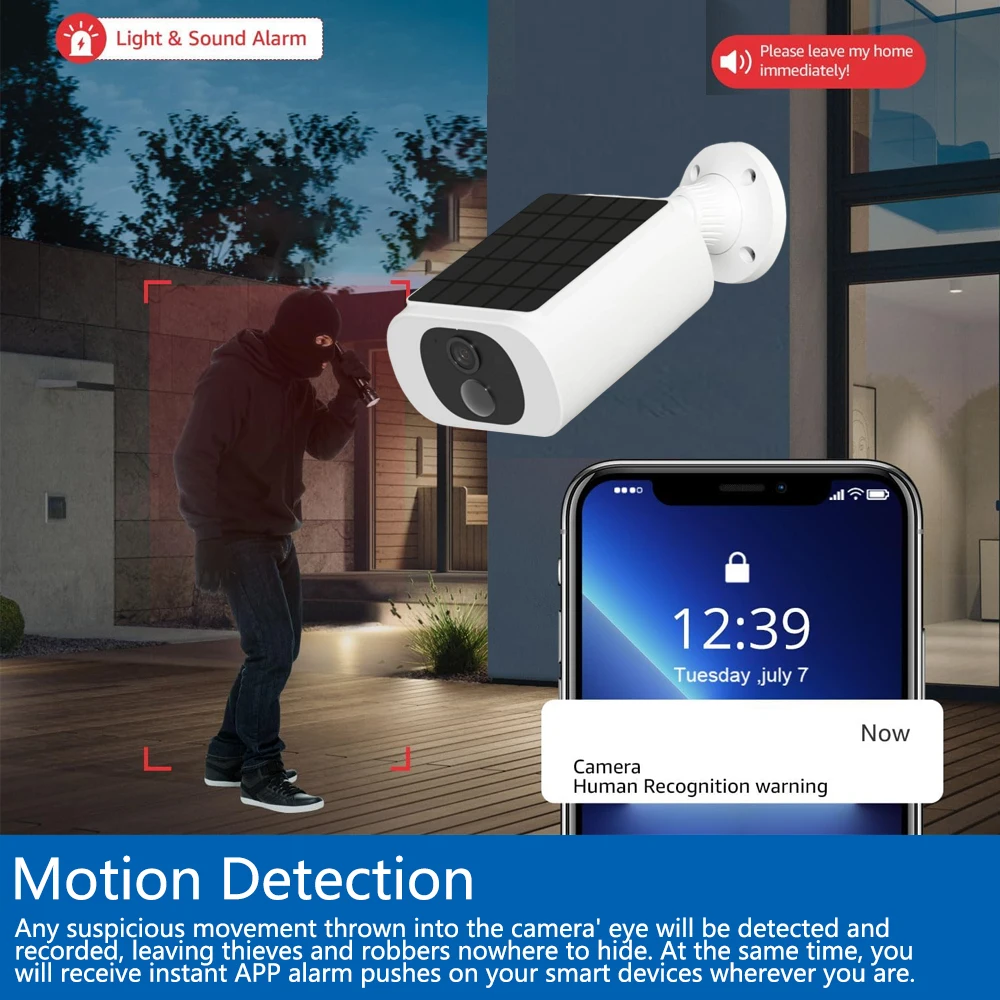 Tuya 5MP 태양광 보안 카메라 가정용 무선 야외  - Home Security Group 리뷰 및 가격
