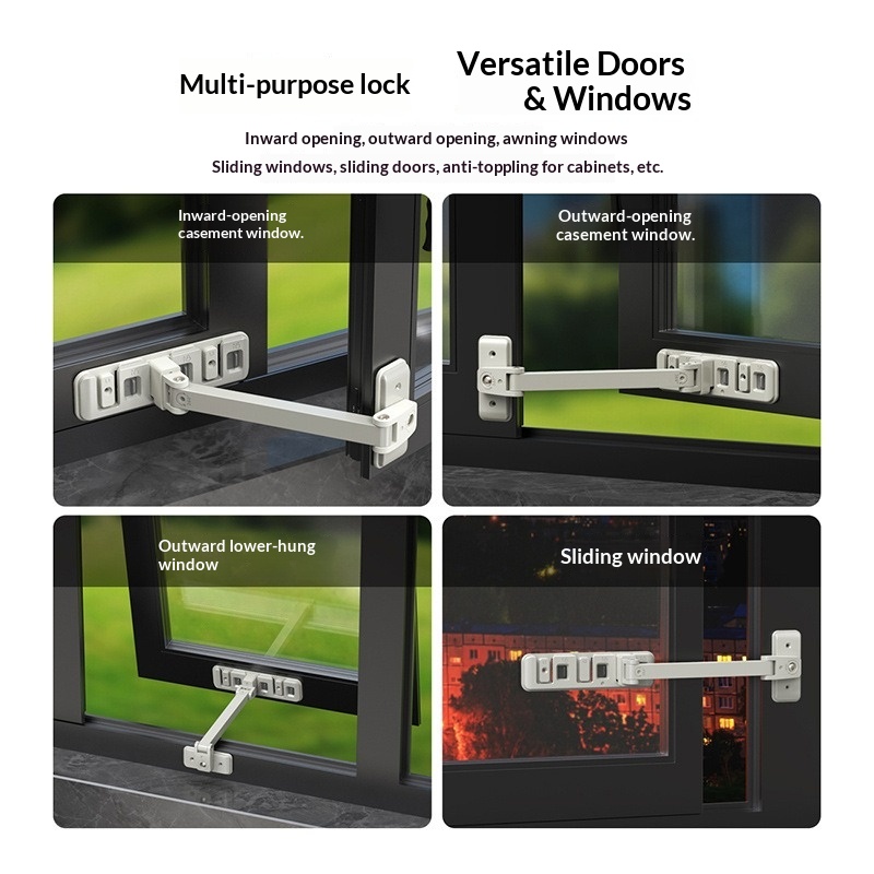 조정 가능한 홈 베이비 안전 잠금 버클 어린이 창문 제 - Home Security Locks For Doors 리뷰 및 가격