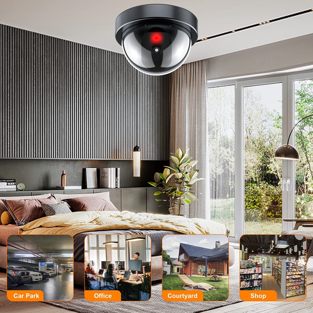 A55T 더미 보안 카메라, 빨간색 LED 조명이 있는 - Home Security And Camera System 리뷰 및 가격