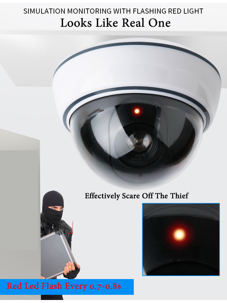 크리 에이 티브 블랙/화이트 가짜 돔 카메라 시뮬레이션 - Home Security Group 리뷰 및 가격