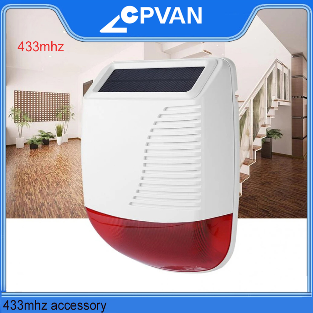 CPVAN 야외 무선 사이렌 110dB 사운드 홈 보안 - Home Security Siren 리뷰 및 가격